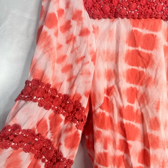 Liz & Me Two Textured with crochet accent 3/4 sleeve size 3X - Picture 4 of 8